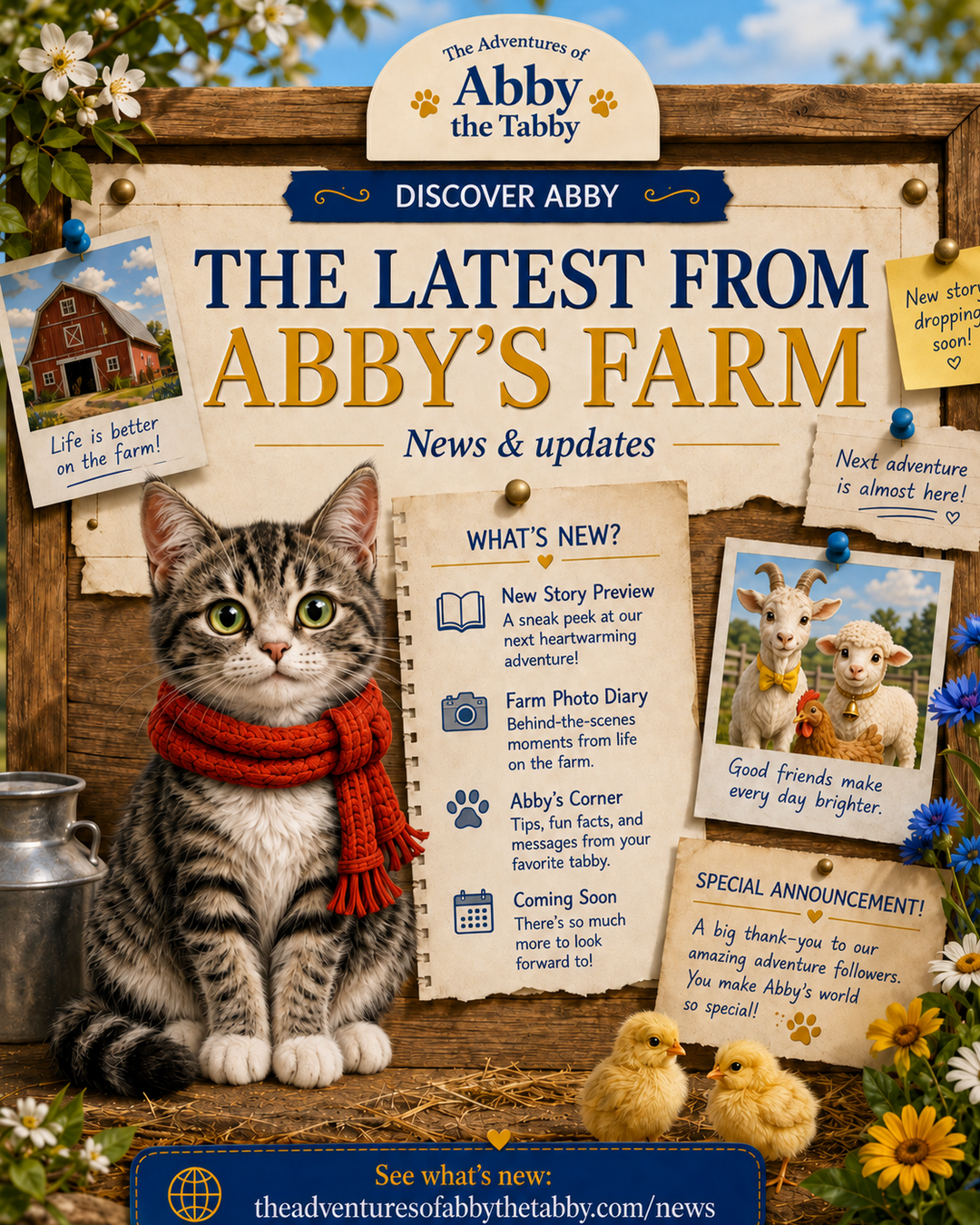 Discover Abby campaign post