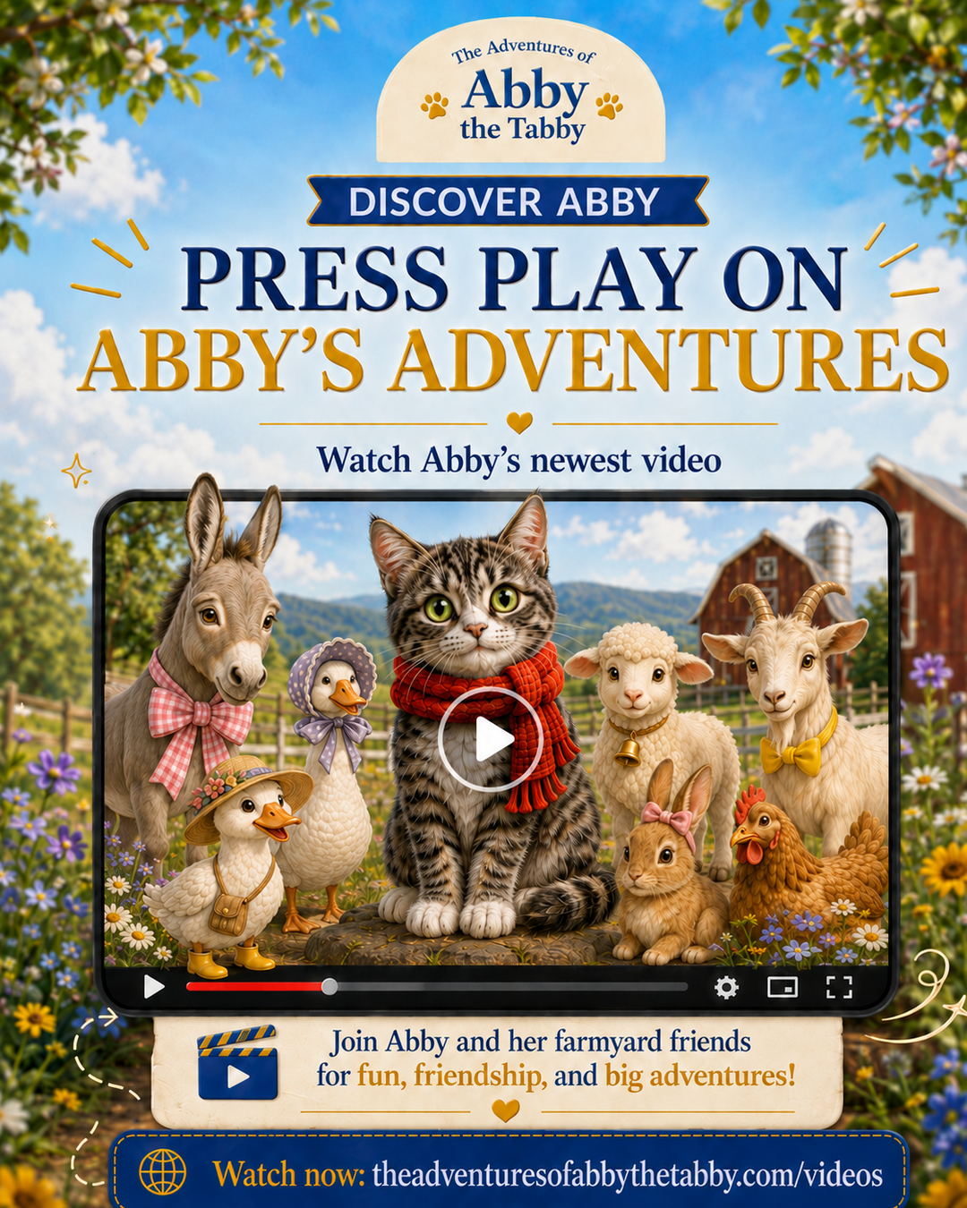 Discover Abby campaign post